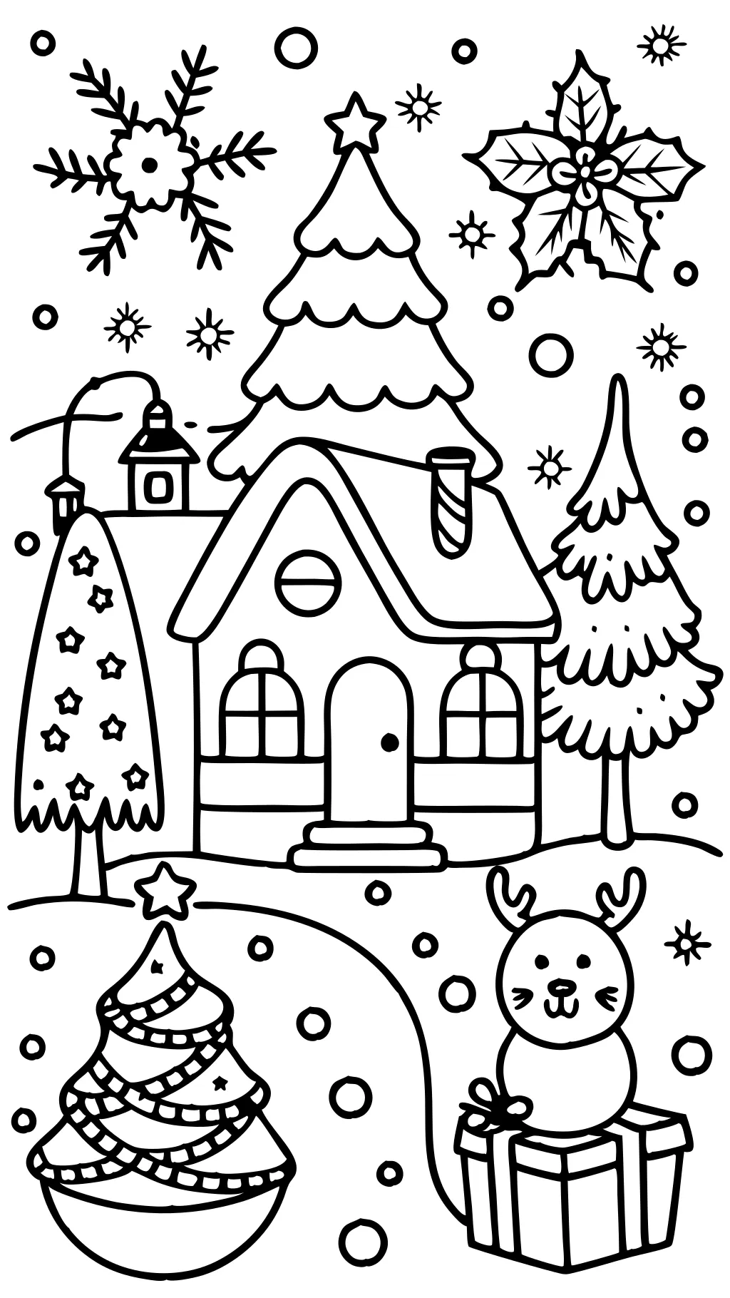 coloriages de Noël imprimables